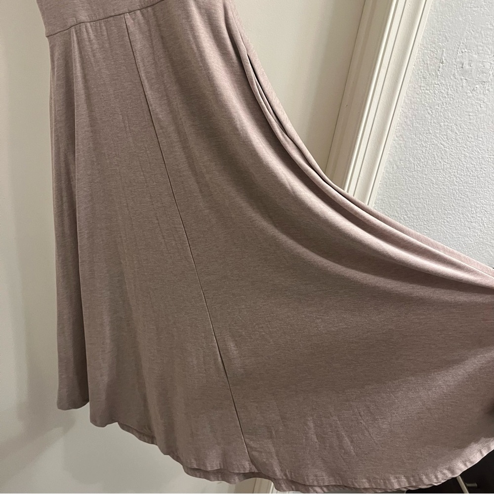Beyond Yoga Light Pink Midi Dress - Picture 6 of 9